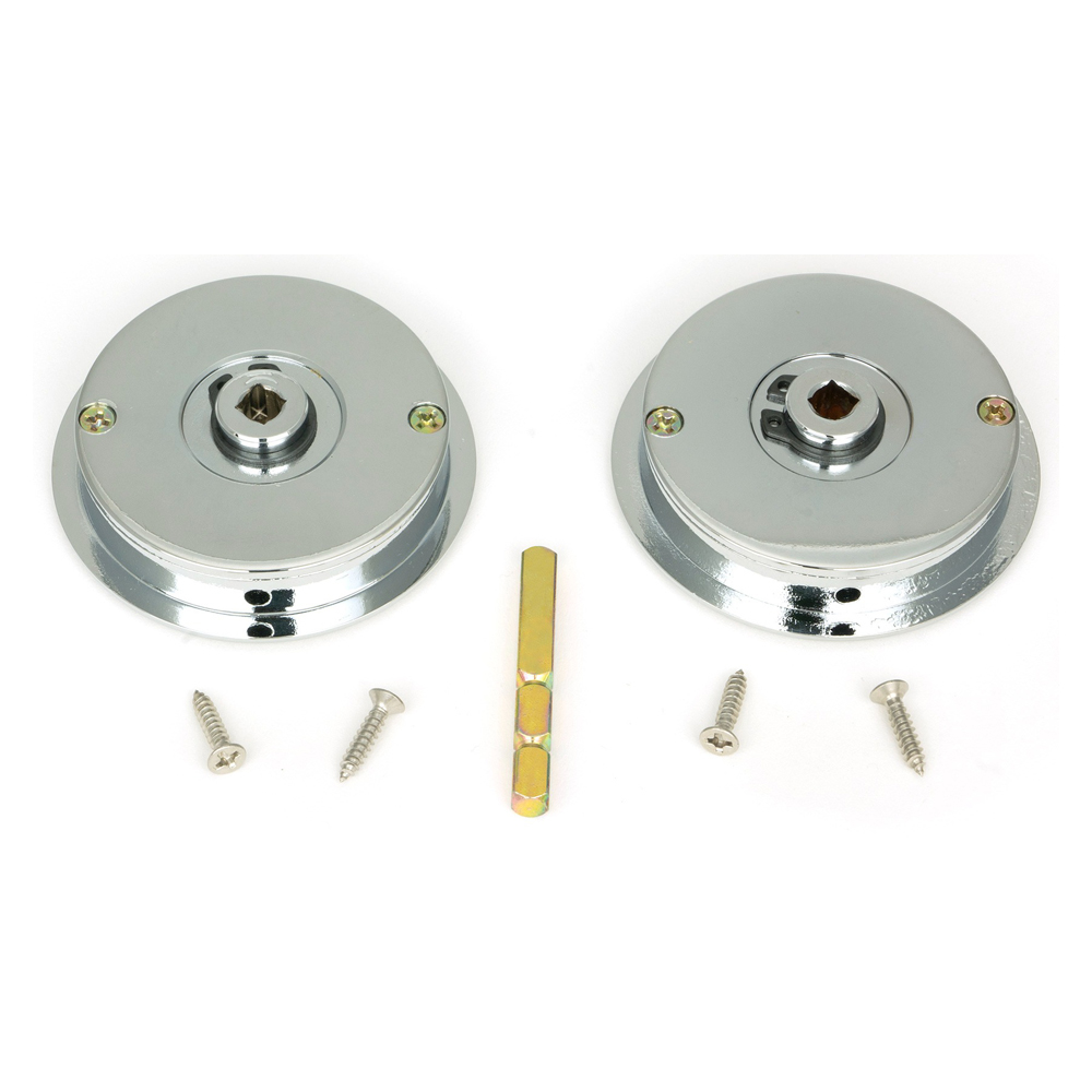 From The Anvil Art Deco Round Pull - Privacy Sets (LEAD TIME: 3-5 DAYS)