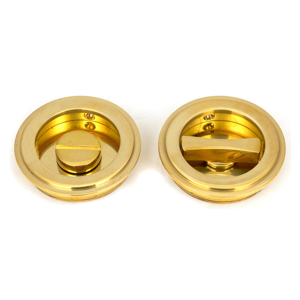 From The Anvil Art Deco Round Pull - Privacy Sets (LEAD TIME: 3-5 DAYS)