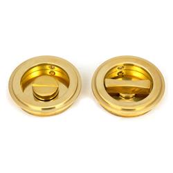 From The Anvil Art Deco Round Pull - Privacy Sets (LEAD TIME: 3-5 DAYS)