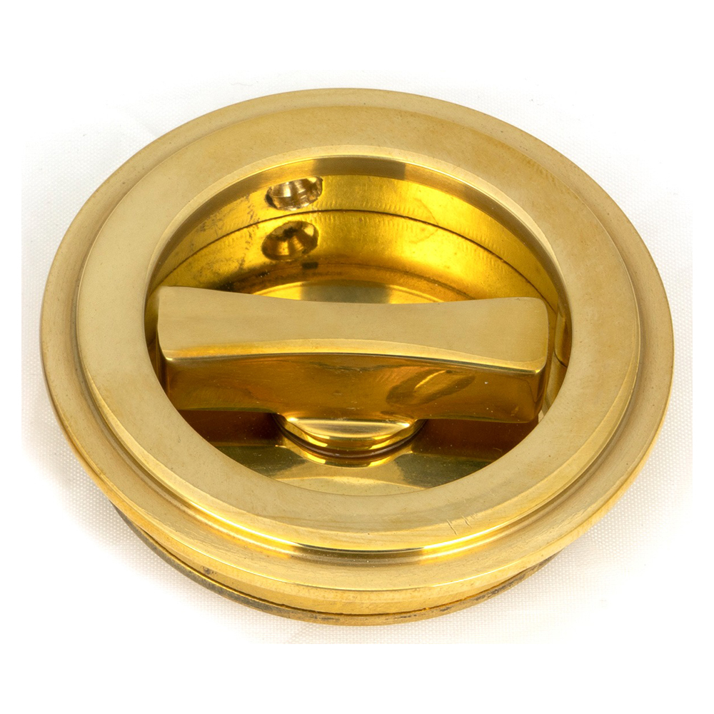 From The Anvil Art Deco Round Pull - Privacy Sets (LEAD TIME: 3-5 DAYS)