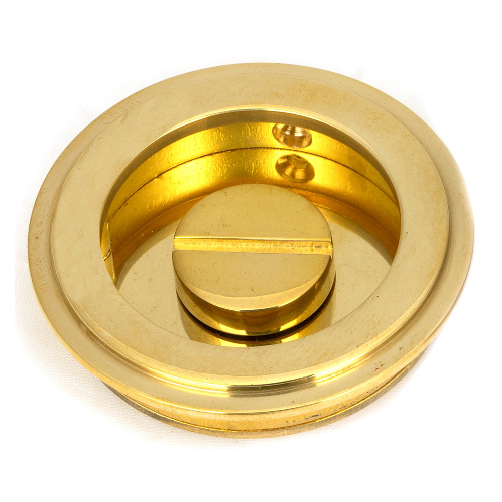 From The Anvil Art Deco Round Pull - Privacy Sets (LEAD TIME: 3-5 DAYS)