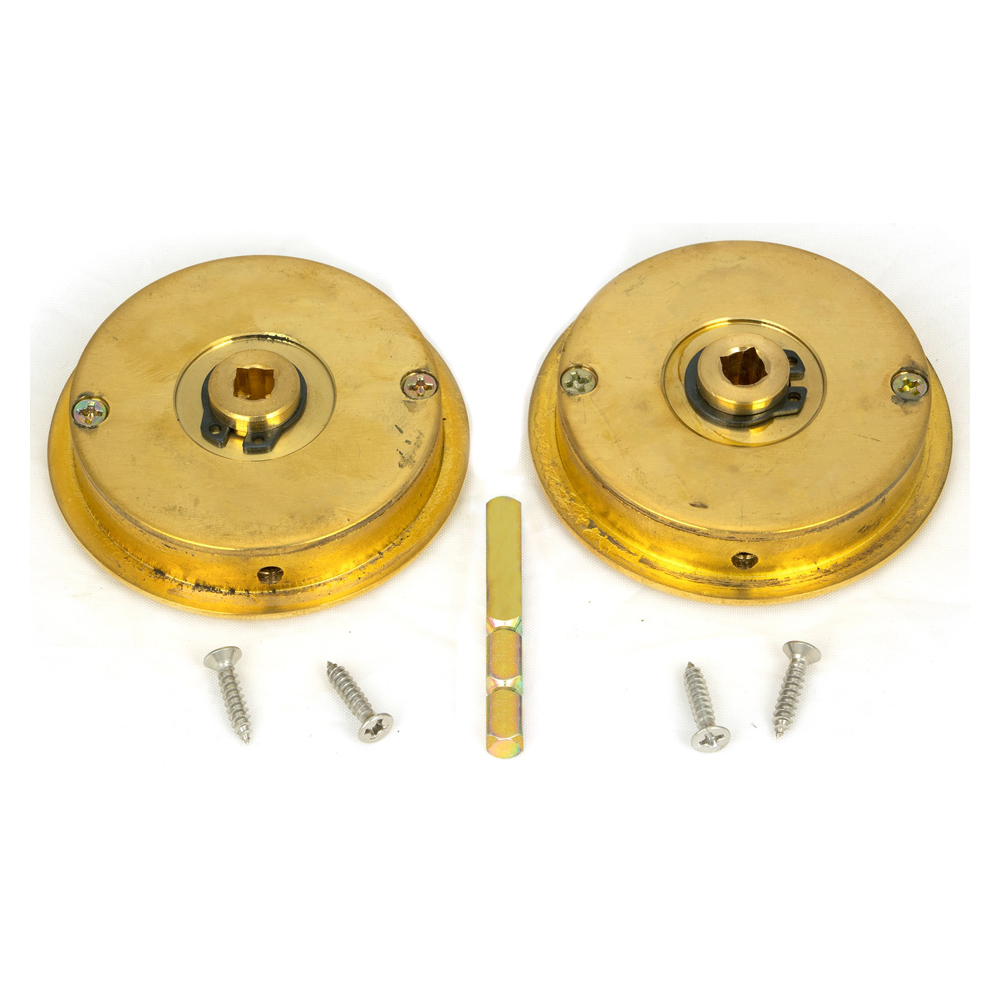 From The Anvil Art Deco Round Pull - Privacy Sets (LEAD TIME: 3-5 DAYS)