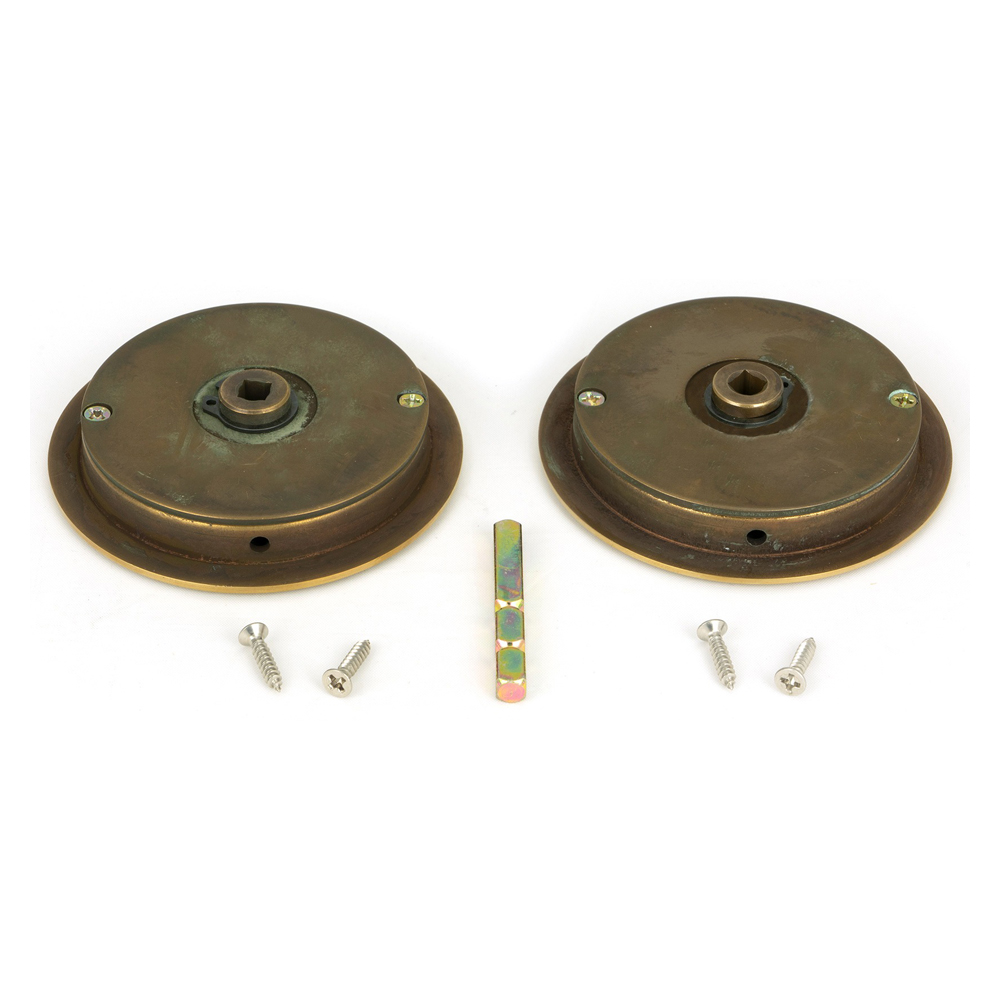 From The Anvil Art Deco Round Pull - Privacy Sets (LEAD TIME: 3-5 DAYS)