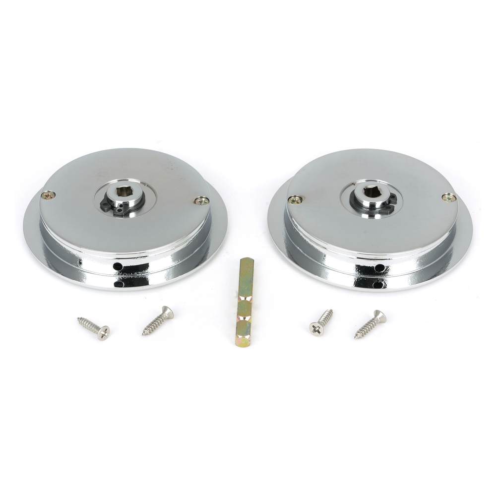From The Anvil Art Deco Round Pull - Privacy Sets (LEAD TIME: 3-5 DAYS)