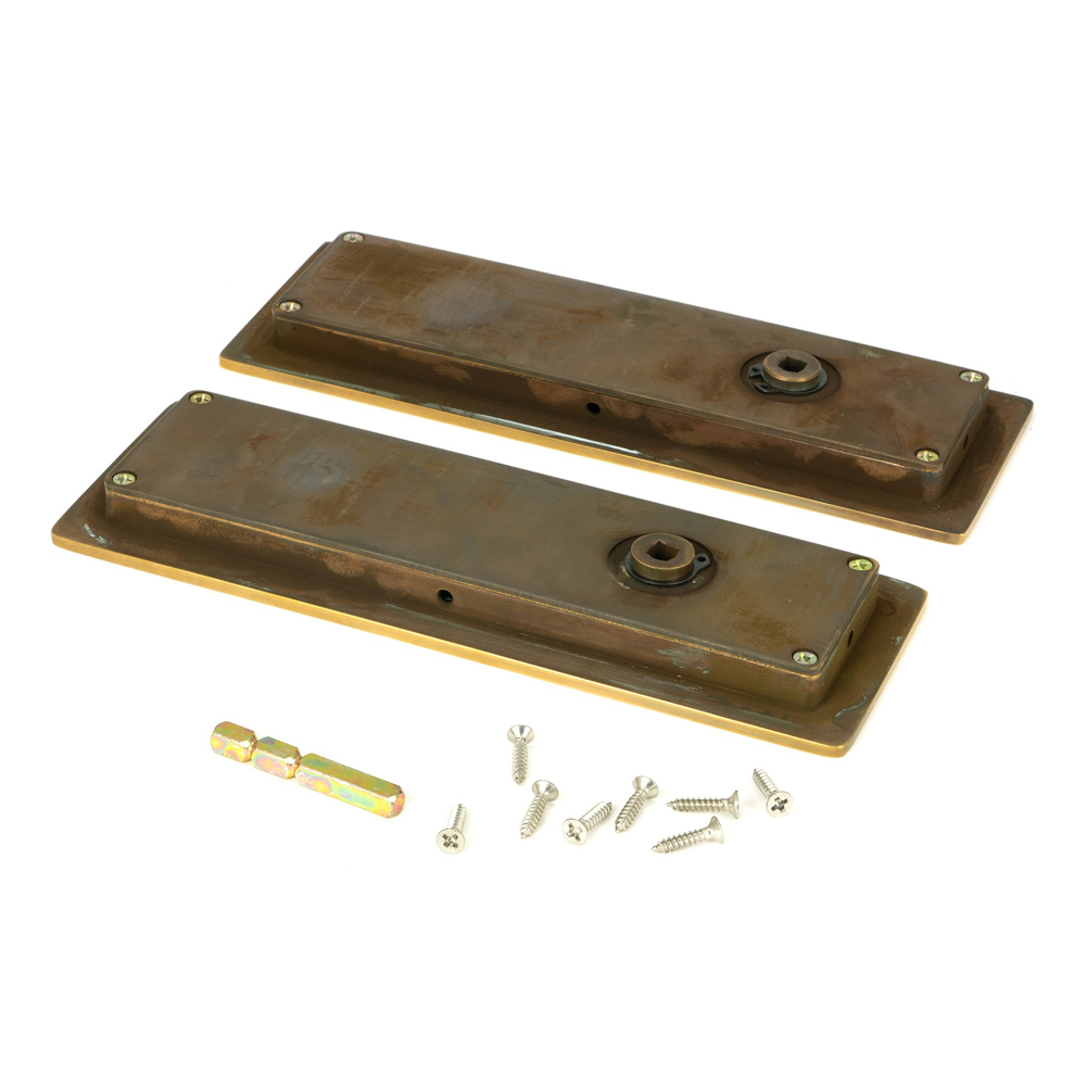From The Anvil Plain Rectangular Pulls - Privacy Set (LEAD TIME: 3-5 DAYS)