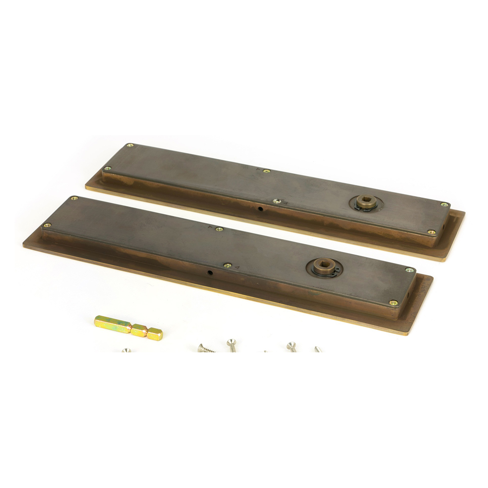 From The Anvil Plain Rectangular Pulls - Privacy Set (LEAD TIME: 3-5 DAYS)