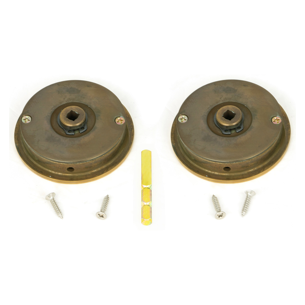 From The Anvil Plain Round Pulls - Privacy Set (LEAD TIME: 3-5 DAYS)