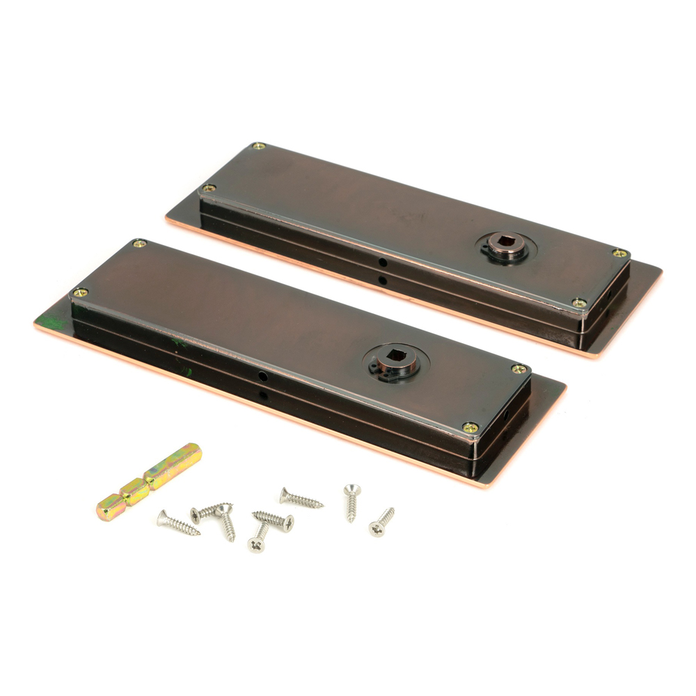From The Anvil Art Deco Rectangular Pull - Privacy Sets (LEAD TIME: 3-5 DAYS)
