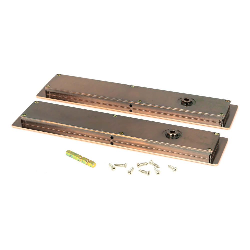 From The Anvil Art Deco Rectangular Pull - Privacy Sets (LEAD TIME: 3-5 DAYS)