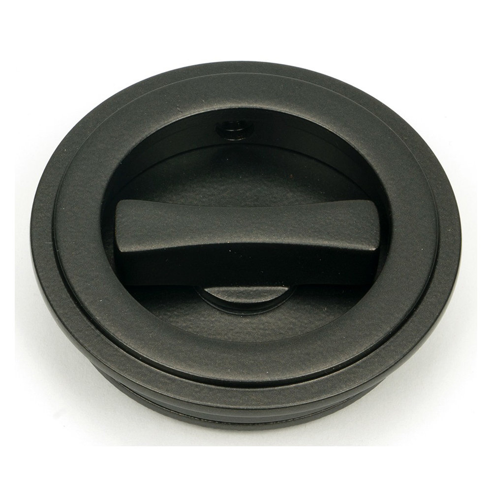 From The Anvil Art Deco Round Pull - Privacy Sets (LEAD TIME: 3-5 DAYS)