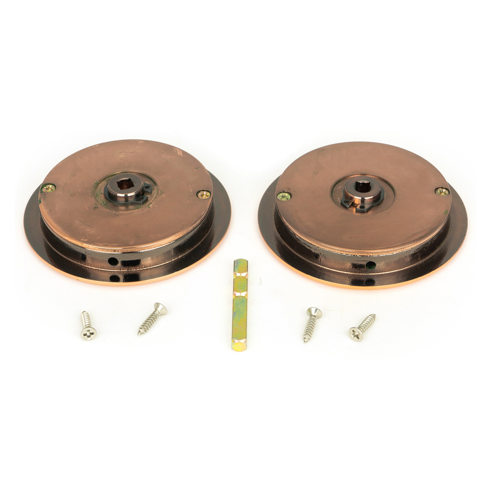 From The Anvil Art Deco Round Pull - Privacy Sets (LEAD TIME: 3-5 DAYS)