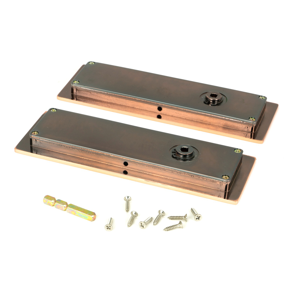 From The Anvil Plain Rectangular Pulls - Privacy Set (LEAD TIME: 3-5 DAYS)