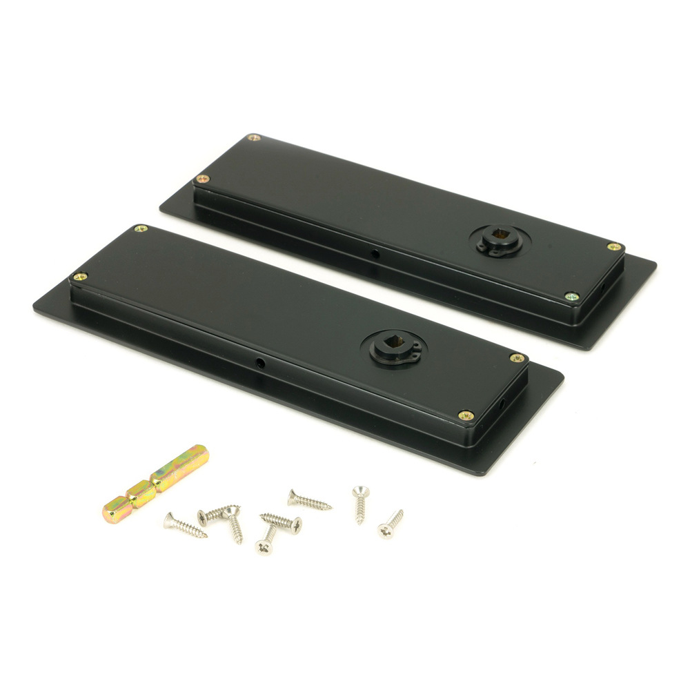 From The Anvil Art Deco Rectangular Pull - Privacy Sets (LEAD TIME: 3-5 DAYS)