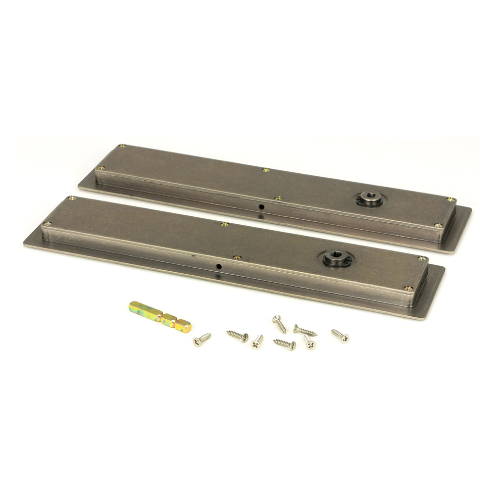 From The Anvil Art Deco Rectangular Pull - Privacy Sets (LEAD TIME: 3-5 DAYS)