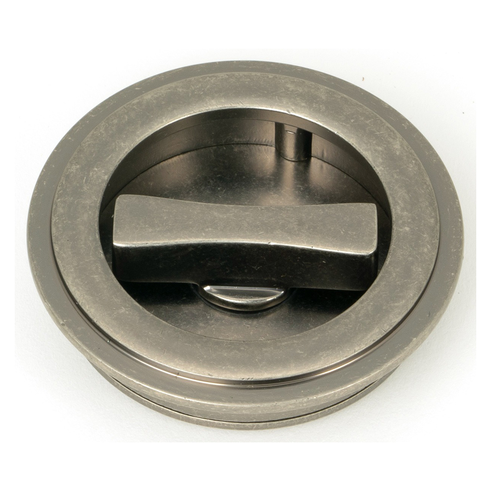 From The Anvil Art Deco Round Pull - Privacy Sets (LEAD TIME: 3-5 DAYS)