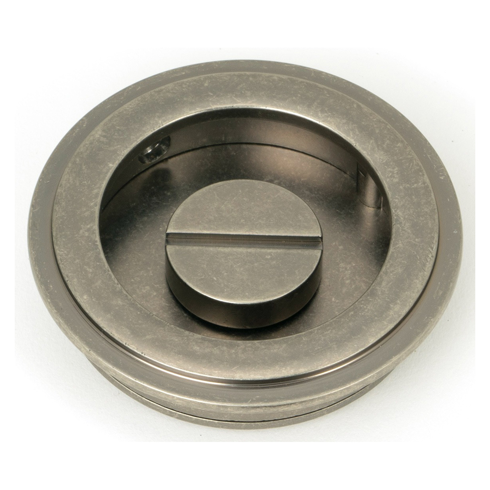 From The Anvil Art Deco Round Pull - Privacy Sets (LEAD TIME: 3-5 DAYS)