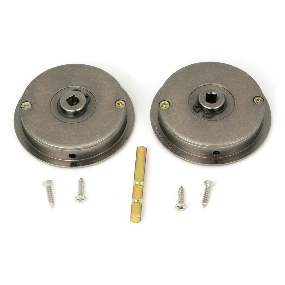 From The Anvil Art Deco Round Pull - Privacy Sets (LEAD TIME: 3-5 DAYS)