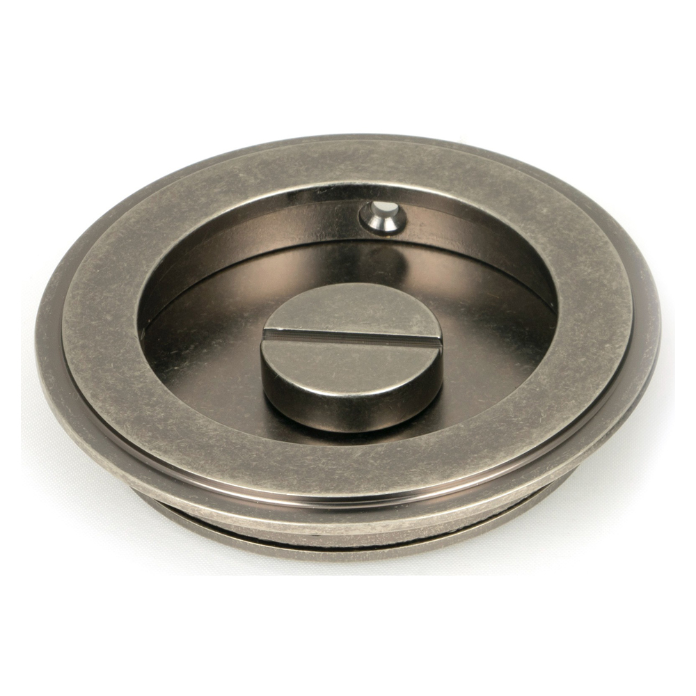 From The Anvil Art Deco Round Pull - Privacy Sets (LEAD TIME: 3-5 DAYS)