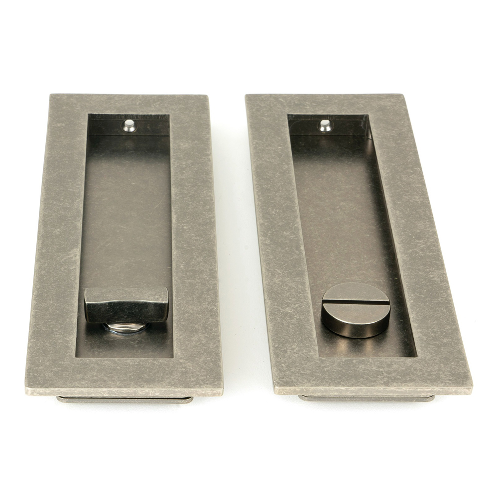 From The Anvil Plain Rectangular Pulls - Privacy Set (LEAD TIME: 3-5 DAYS)