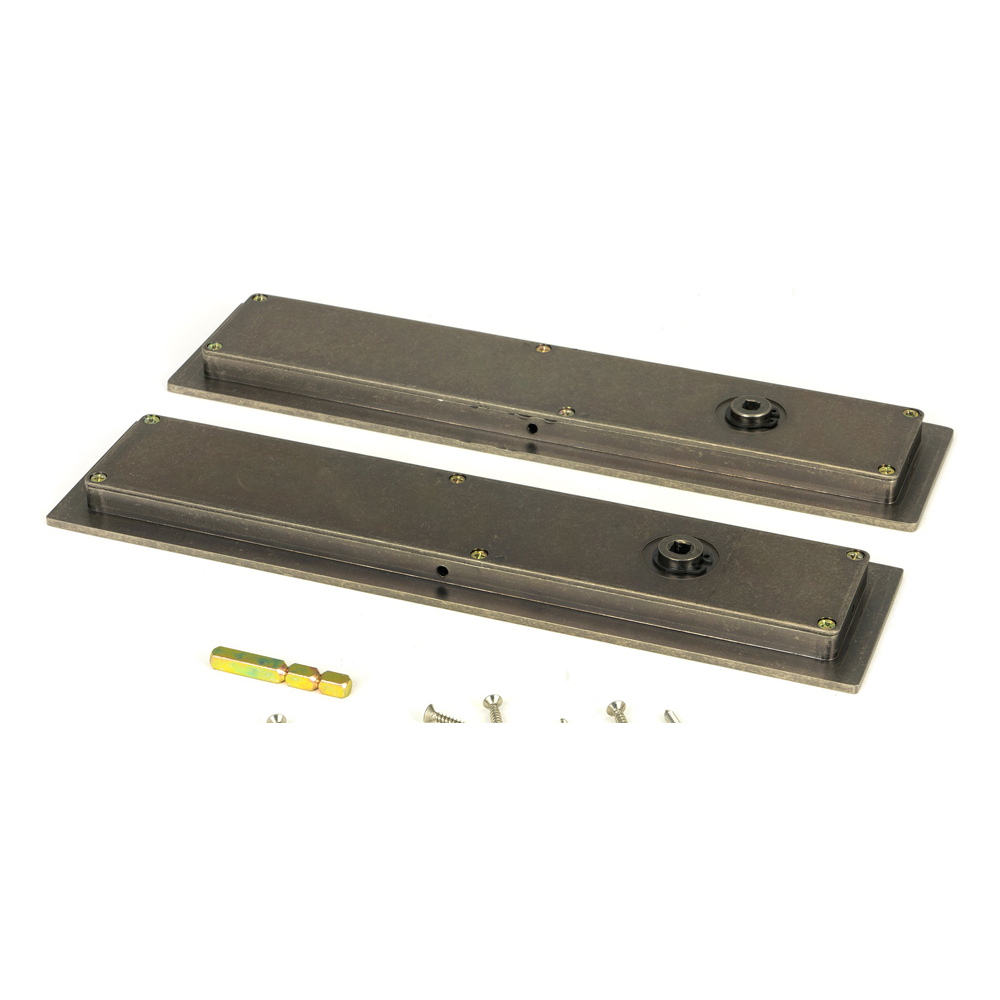 From The Anvil Plain Rectangular Pulls - Privacy Set (LEAD TIME: 3-5 DAYS)