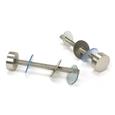 From The Anvil (304) 100mm Bolt Fixings for T Bar - Offset (LEAD TIME: 3-5 DAYS)