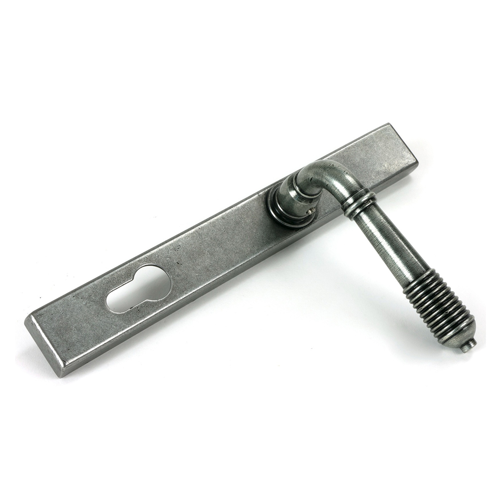 From The Anvil Reeded Slimline Lever Espag Lock Sets (LEAD TIME: 3-5 DAYS)