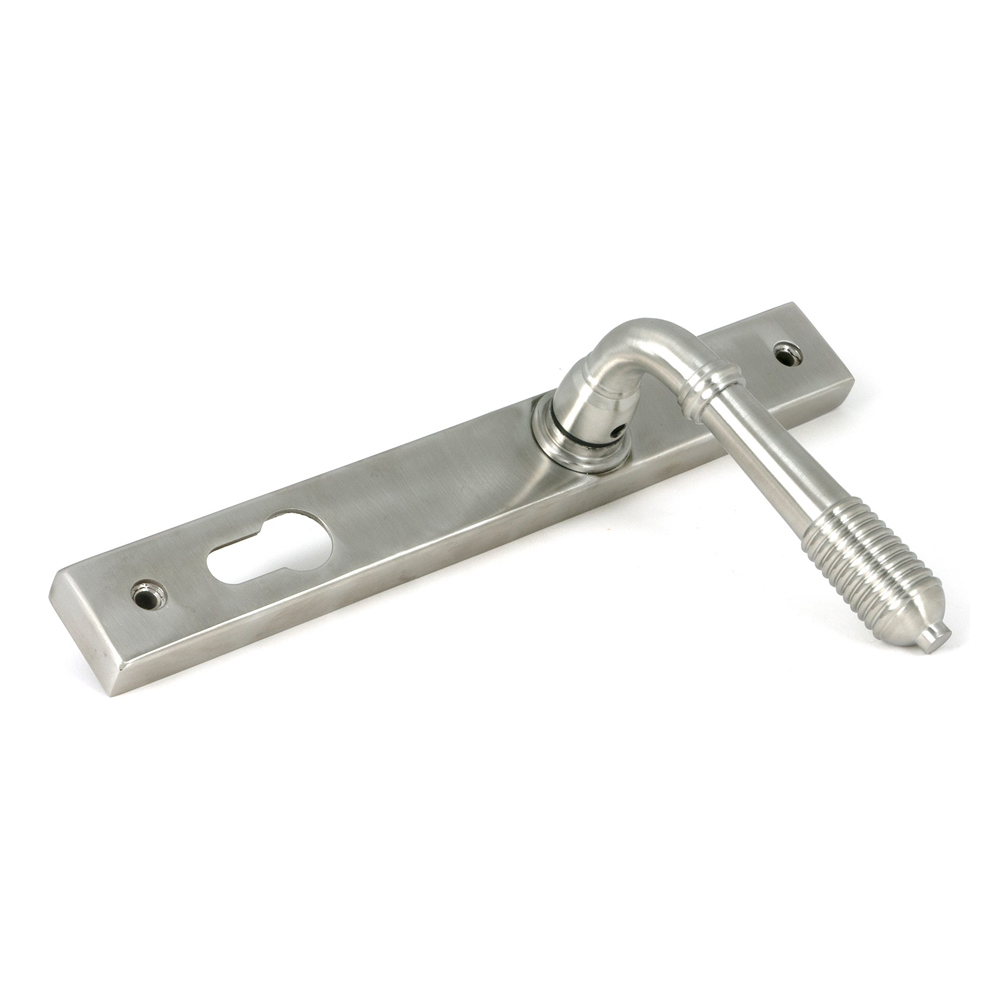 From The Anvil Reeded Slimline Lever Espag Lock Sets (LEAD TIME: 3-5 DAYS)