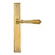 From The Anvil Reeded Slimline Lever Espag Latch Sets (LEAD TIME: 3-5 DAYS)