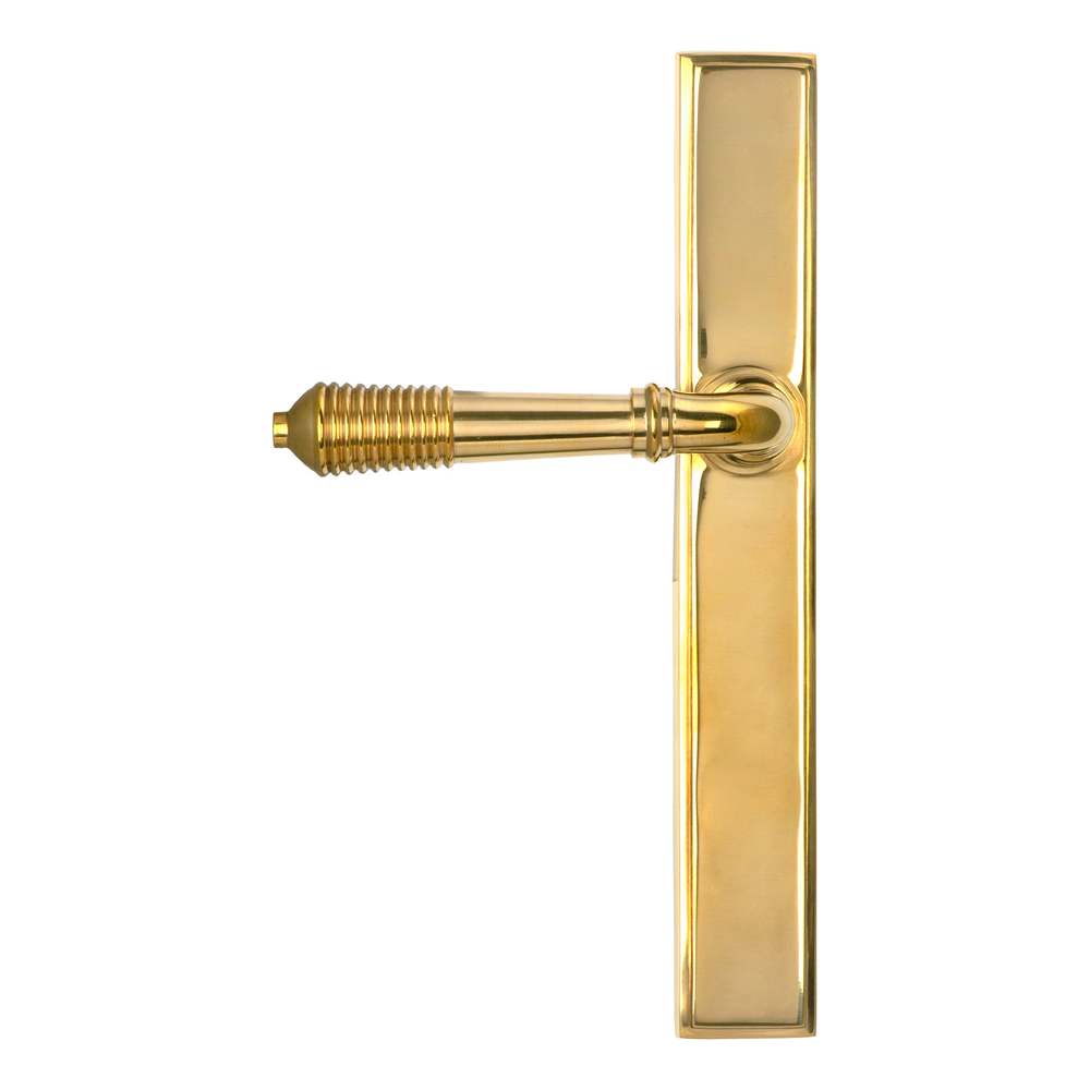 From The Anvil Reeded Slimline Lever Espag Latch Sets (LEAD TIME: 3-5 DAYS)