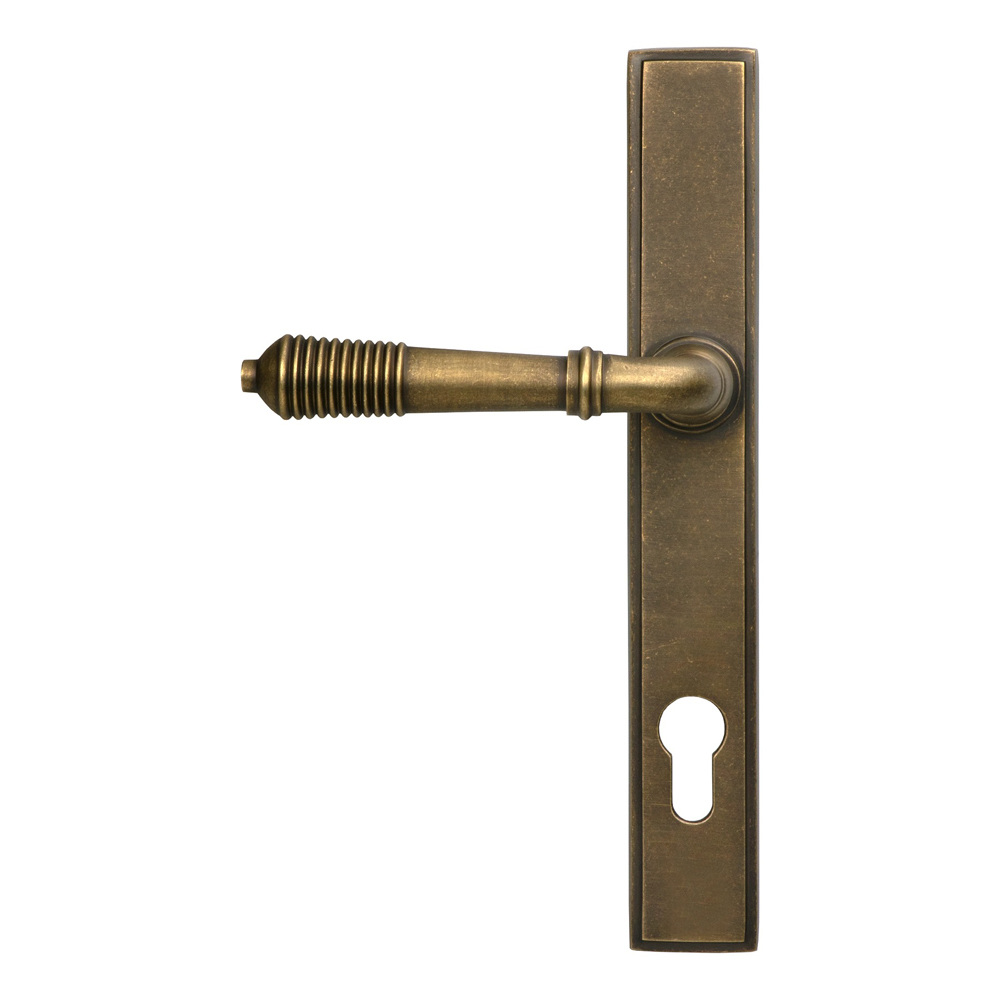From The Anvil Reeded Slimline Lever Espag Lock Sets (LEAD TIME: 3-5 DAYS)