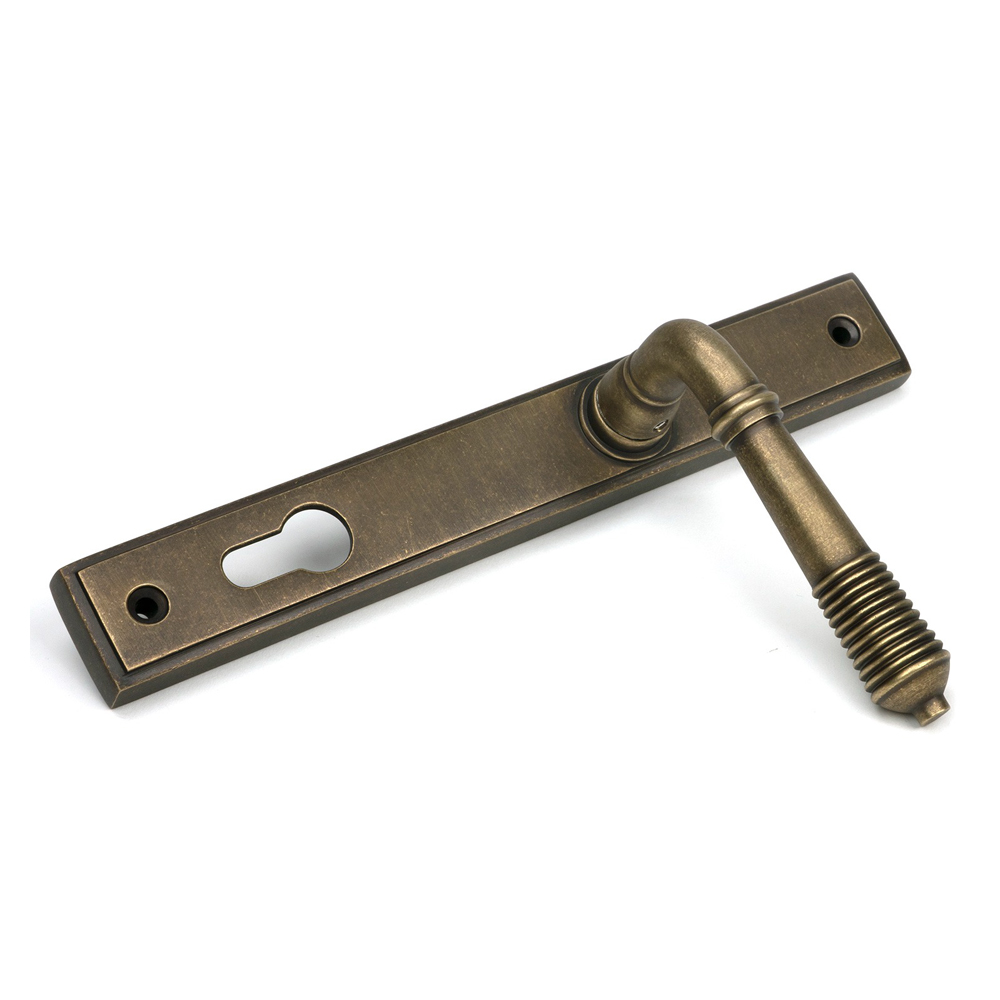 From The Anvil Reeded Slimline Lever Espag Lock Sets (LEAD TIME: 3-5 DAYS)
