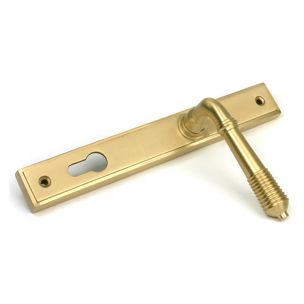 From The Anvil Reeded Slimline Lever Espag Lock Sets (LEAD TIME: 3-5 DAYS)