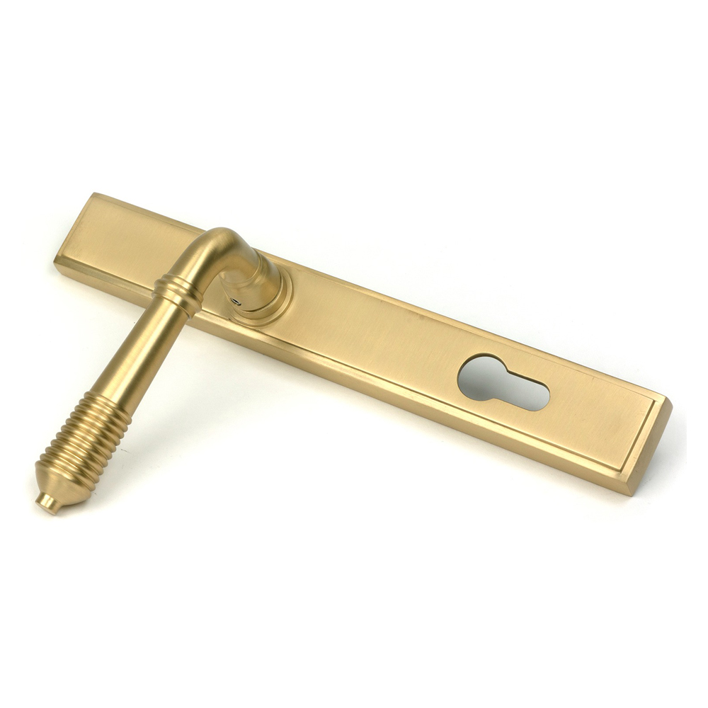 From The Anvil Reeded Slimline Lever Espag Lock Sets (LEAD TIME: 3-5 DAYS)