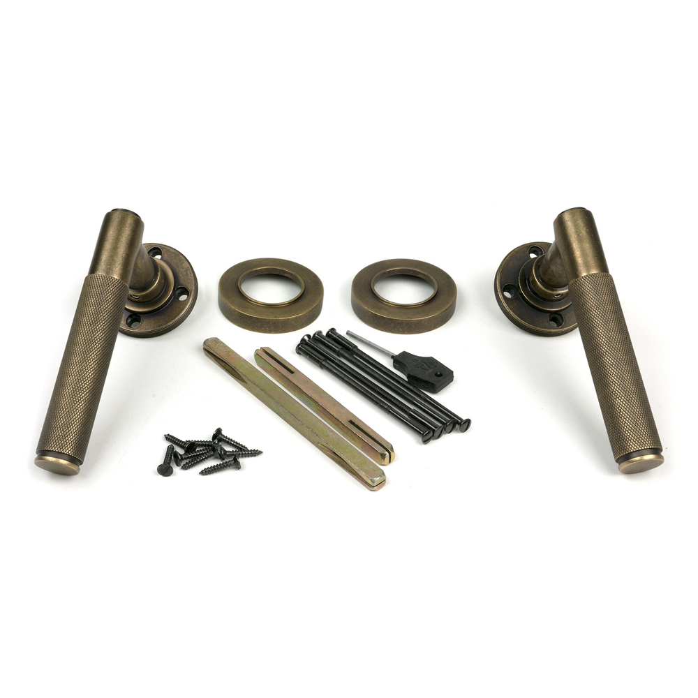 From The Anvil Brompton Lever On Rose Sets (Sprung) (LEAD TIME: 3-5 DAYS)