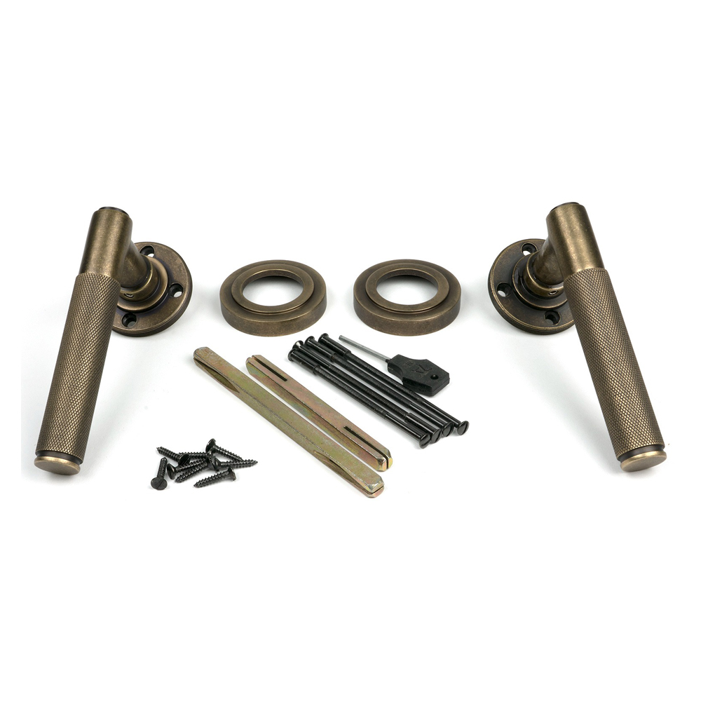 From The Anvil Brompton Lever On Rose Sets (Sprung) (LEAD TIME: 3-5 DAYS)