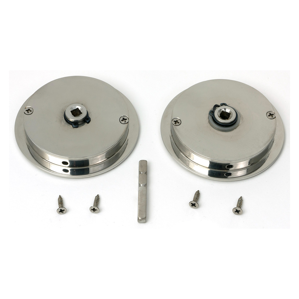 From The Anvil Art Deco Round Pull - Privacy Sets (LEAD TIME: 3-5 DAYS)