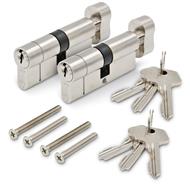 TSS Euro Key & Thumbturn Cylinders British Standard Kitemarked TS007 1* - Keyed Alike Pairs