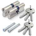 TSS Euro Double Cylinders - Keyed Alike Pairs