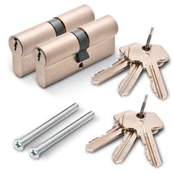 TSS Euro Double Cylinders - Keyed Alike Pairs