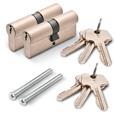 TSS Euro Double Cylinders - Keyed Alike Pairs