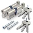 TSS Euro Key and Turn Cylinders - Keyed Alike Pairs
