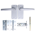 ASEC VITAL Contract Aluminium Handles, Hinges & Latch Pack SAA