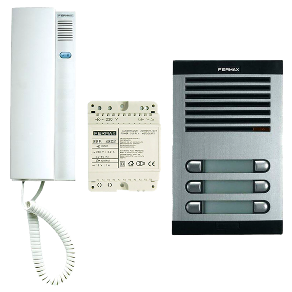 FERMAX 6206 6 Way Citymax Audio Door Entry Kit