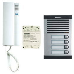FERMAX 6204 4 Way Citymax Audio Door Entry Kit