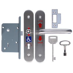 MORGAN ACL501 Accessible Toilet Lockset With Tamper Proof Emergency Release