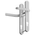 ASEC Evo Sprung Lever/Lever Multipoint Door Handles 92mm PZ 245mm Backplate 122mm Fixings