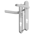 ASEC Evo Sprung Lever/Lever Multipoint Door Handles 92mm PZ 232mm Backplate 203mm Fixings