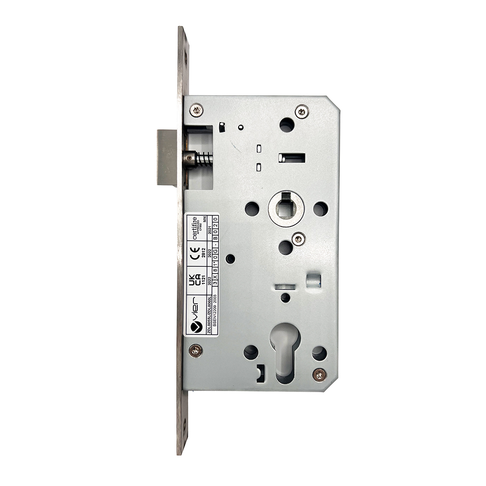 Zoo Vier Euro Mortice Latch Case 60mm Backset