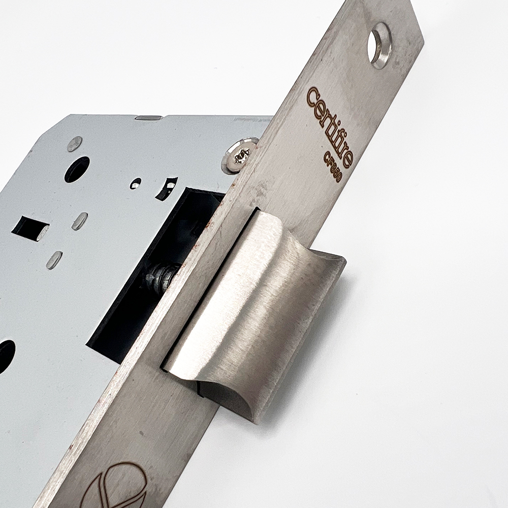Zoo Vier Euro Mortice Latch Case 60mm Backset
