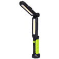 LUCECO 15W 2200 Lumen Rechargeable Twin Head Folding LED Work Light With USB-C Power Bank